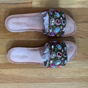 Torgeis Jeweled Slides